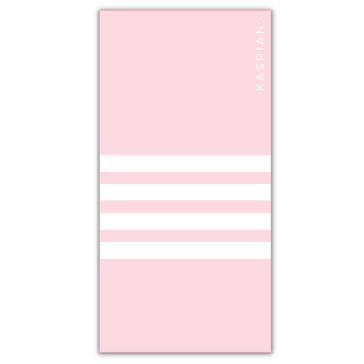 Bondi sand free beach towel. Pink in colour